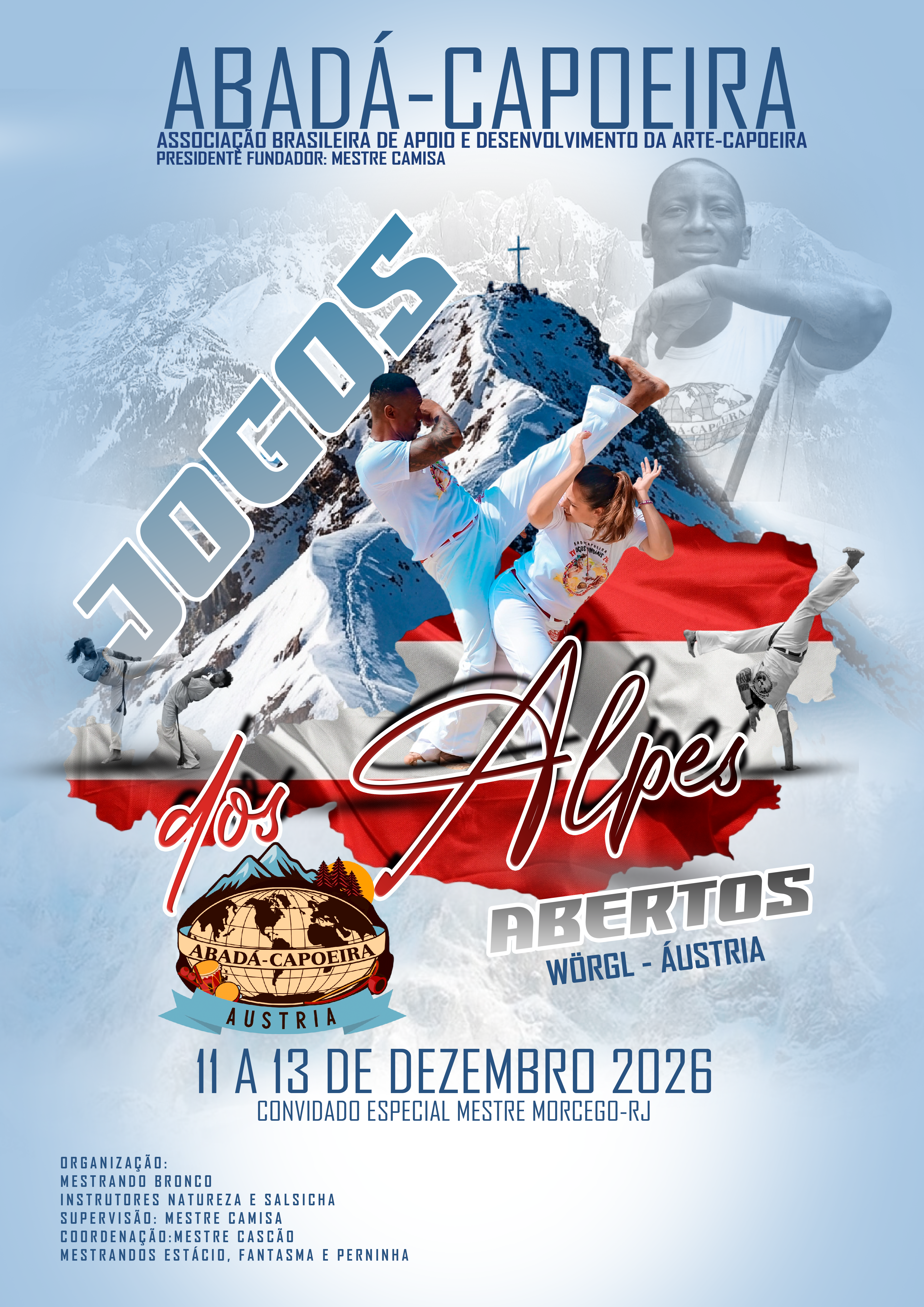 Jogos dos Alpes Abertos 2026 – 11 a 13 de Dezembro, Wörgl, Austria